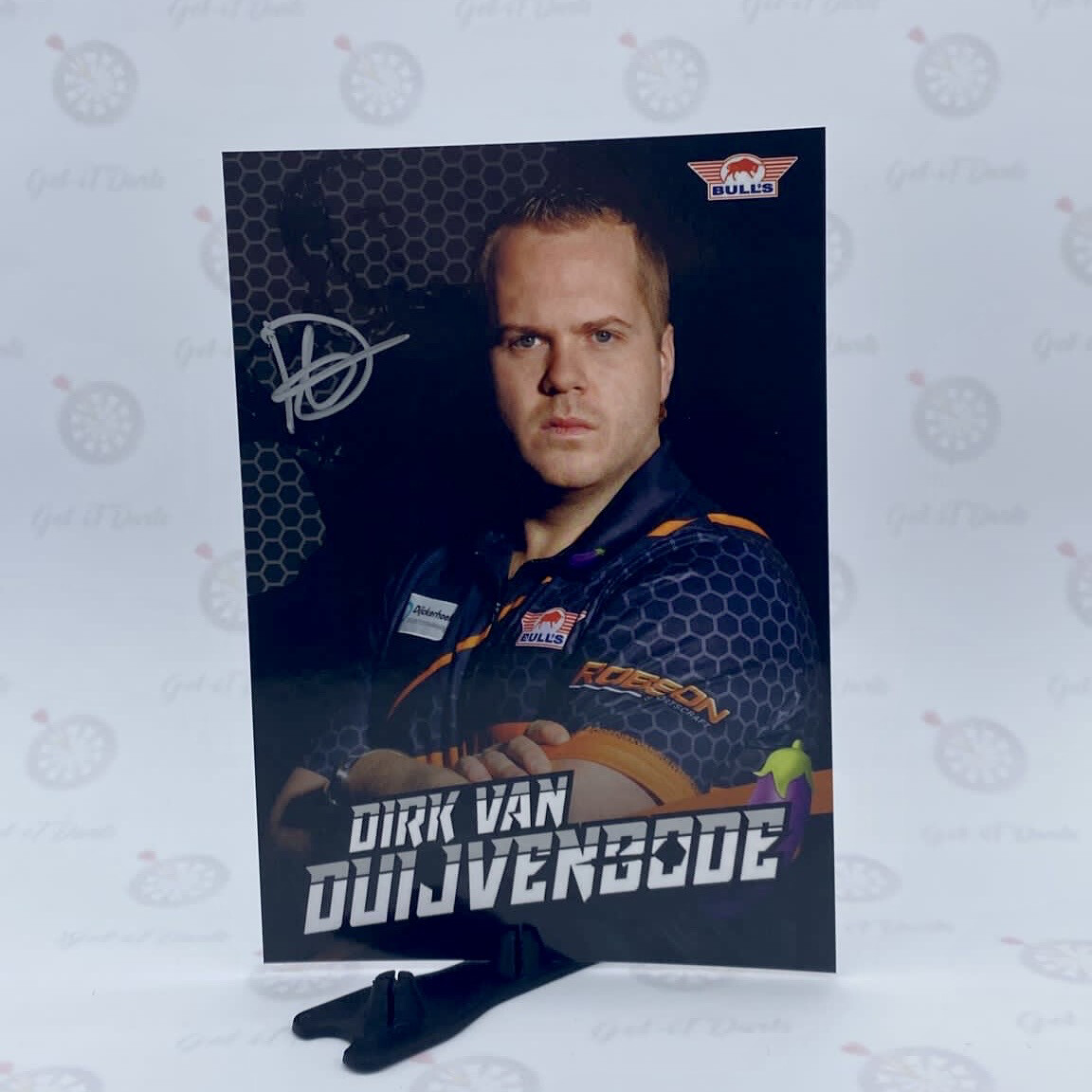 Playercard Signed Dirk Van Duijvenbode Silver Signed