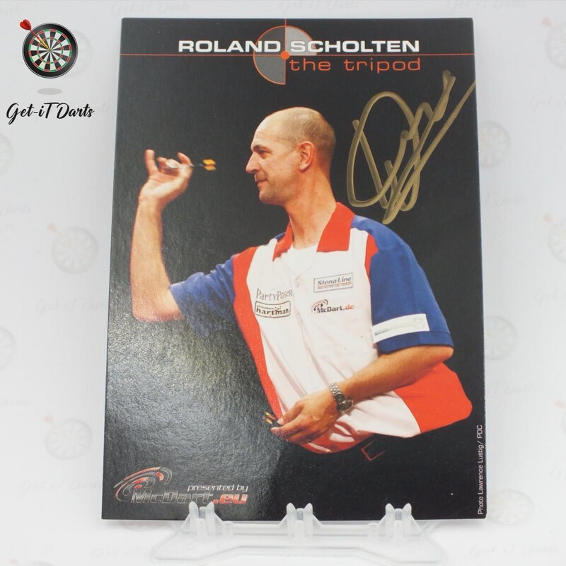 Photocard Roland Scholten Signed