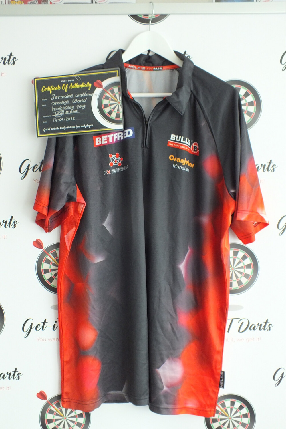 Jermaine Wattimena Practise World Matchplay