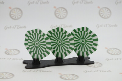 Flights Set 3pcs Hypno Green
