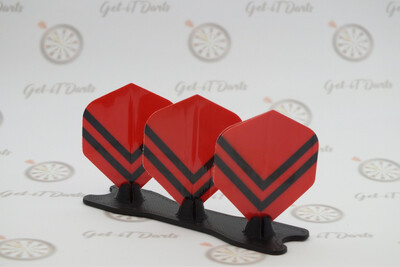 Flights Set 3pcs Red - V