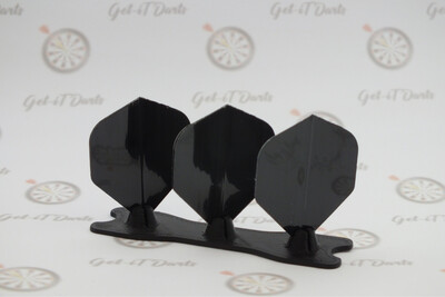 Flights Set 3pcs Black Intense