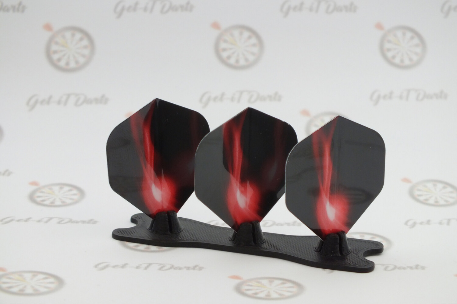 Flights Set 3pcs Glow Red