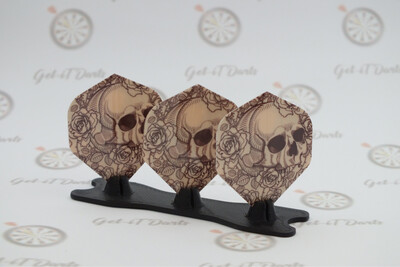 Flights Set 3pcs Skulls