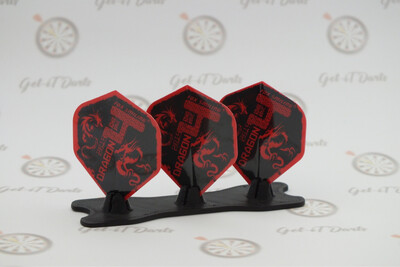Flights Set 3pcs Black/Red