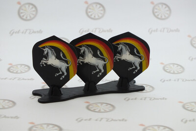 Flights Set Of 3 Unicorn Black