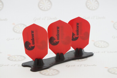 Flights Set Of 3 Unicorn Red Slim