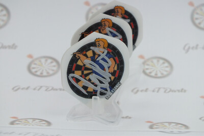 Flights Signed By Raymond Van Barneveld Grand Slam Dartbord