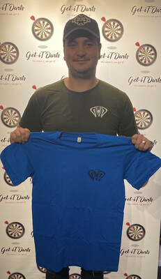 Jeffrey De Zwaan Blue Shirt Different Sizes