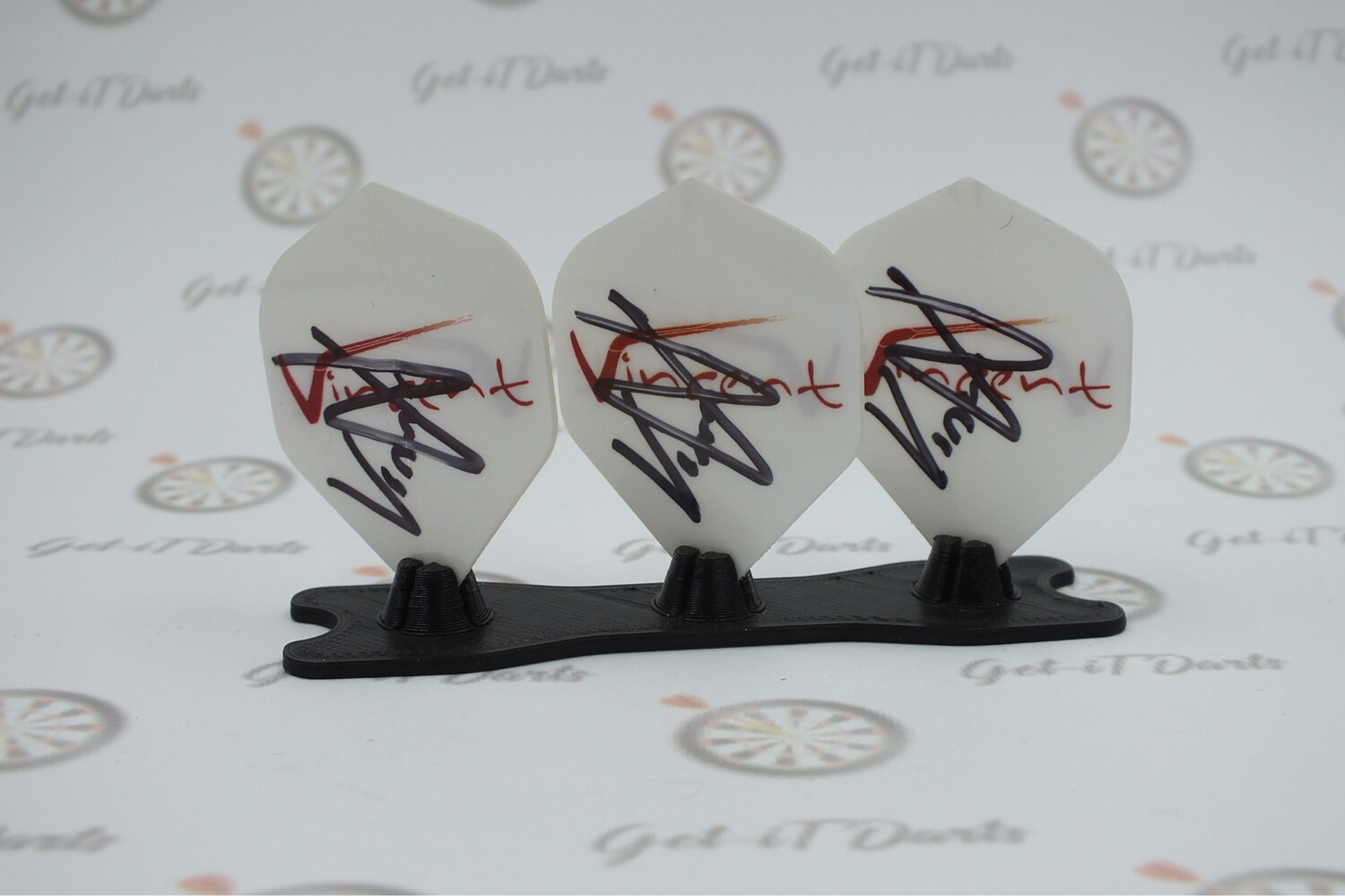 Vincent van Der Voort Flights Signed White