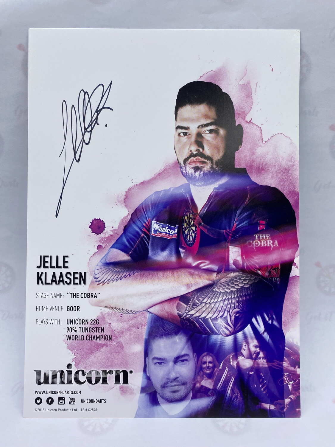Playercard Jelle Klaasen Signed