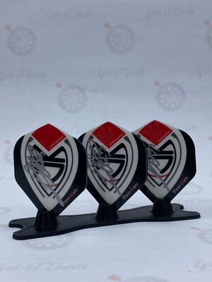 Jelle Klaasen Flights Signed Masterdarts White