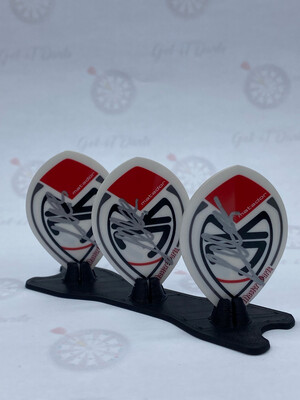 Jelle Klaasen Flights Signed Masterdarts Pear