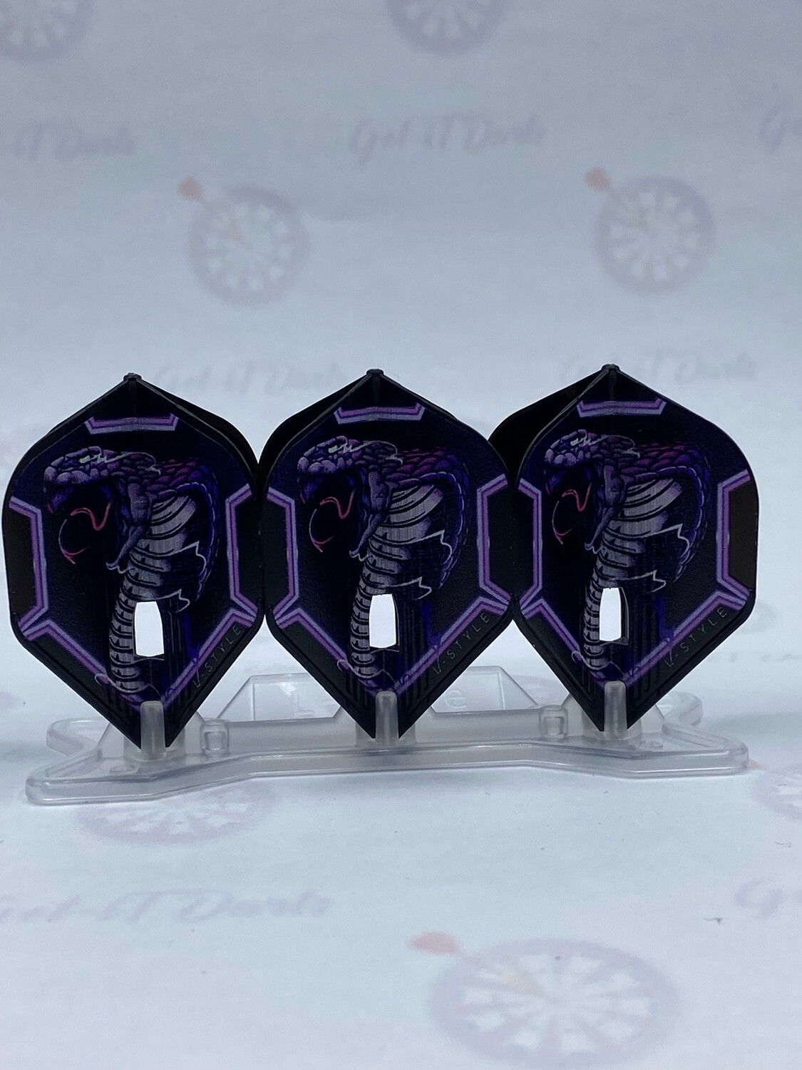 Jelle Klaasen Flights Signed L-style Purple