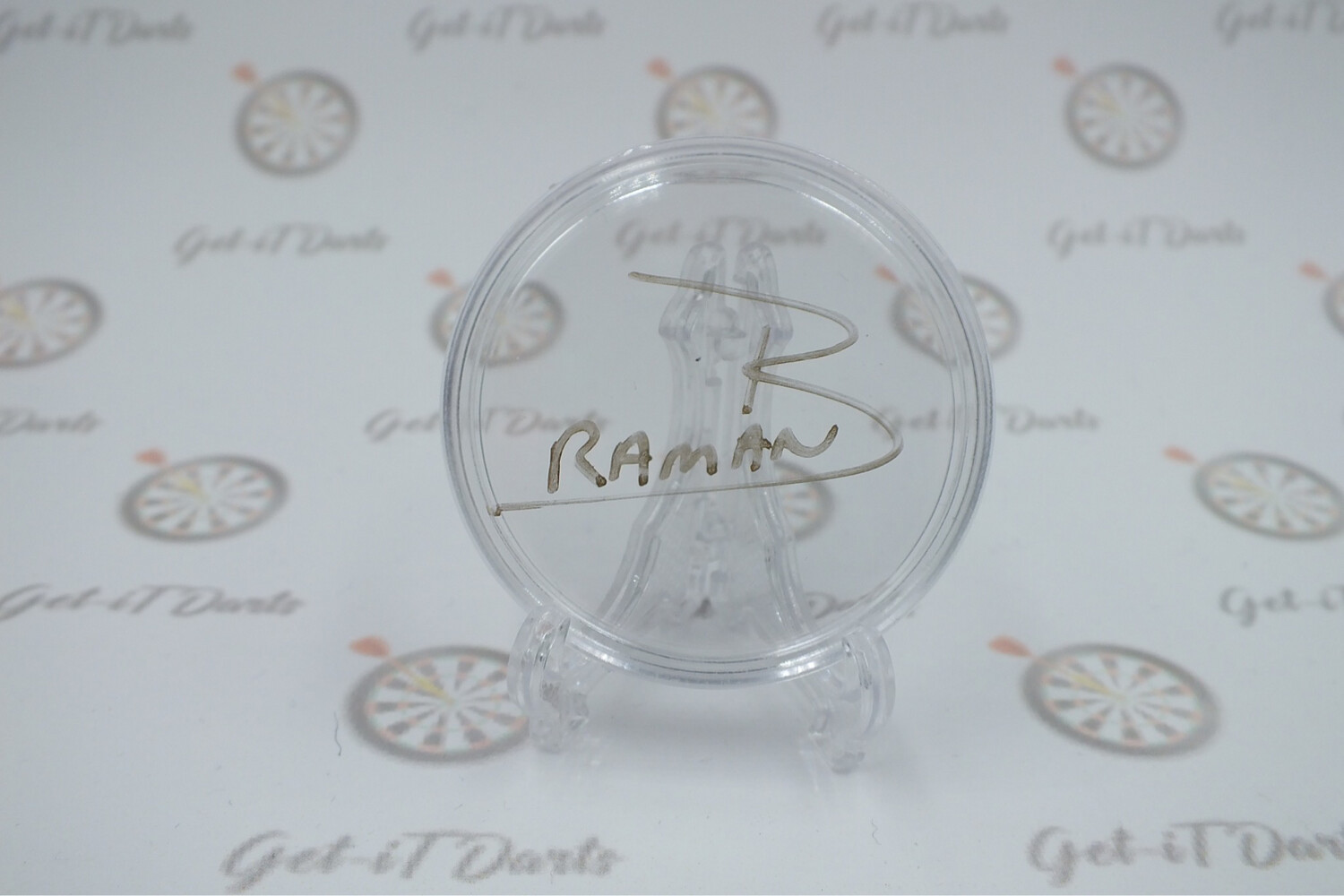 Flight Display Signed By Brian Raman