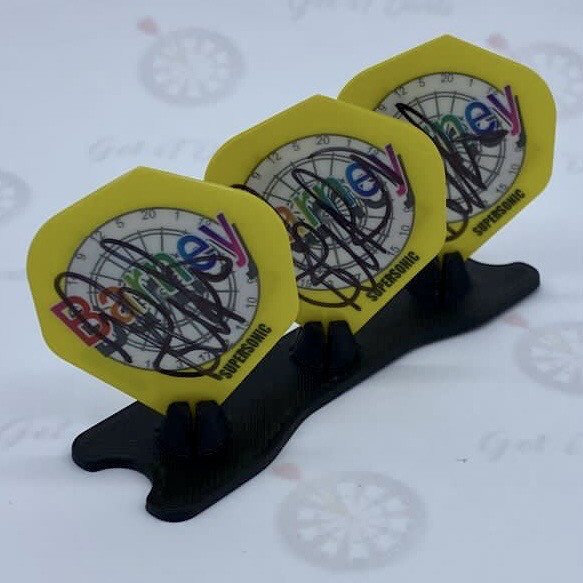 Signed Flights Raymond Van Barneveld barney Rainbow
