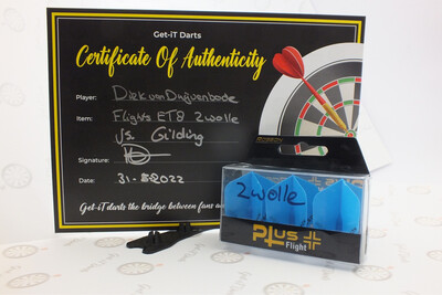 Dirk Van Duijvenbode Match Used Flights Eurotour 8 Zwolle Vs Guilding