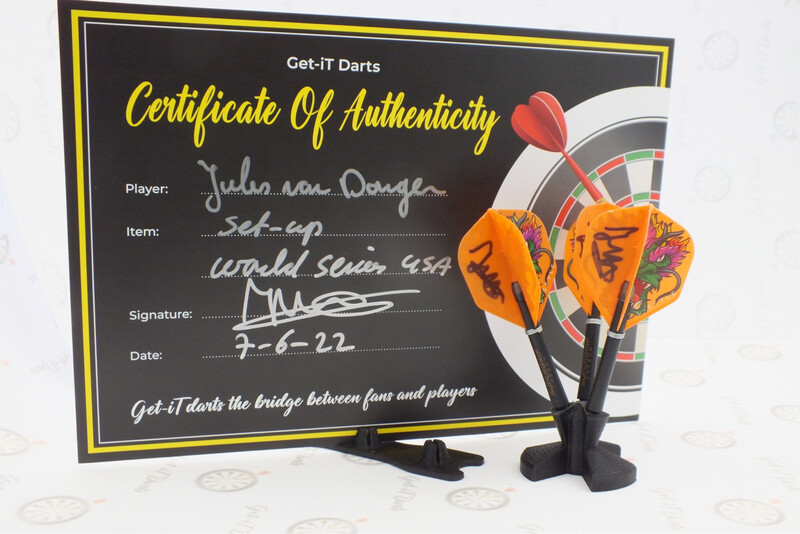 Jules Van Dongen Match Used Setup World Series USA