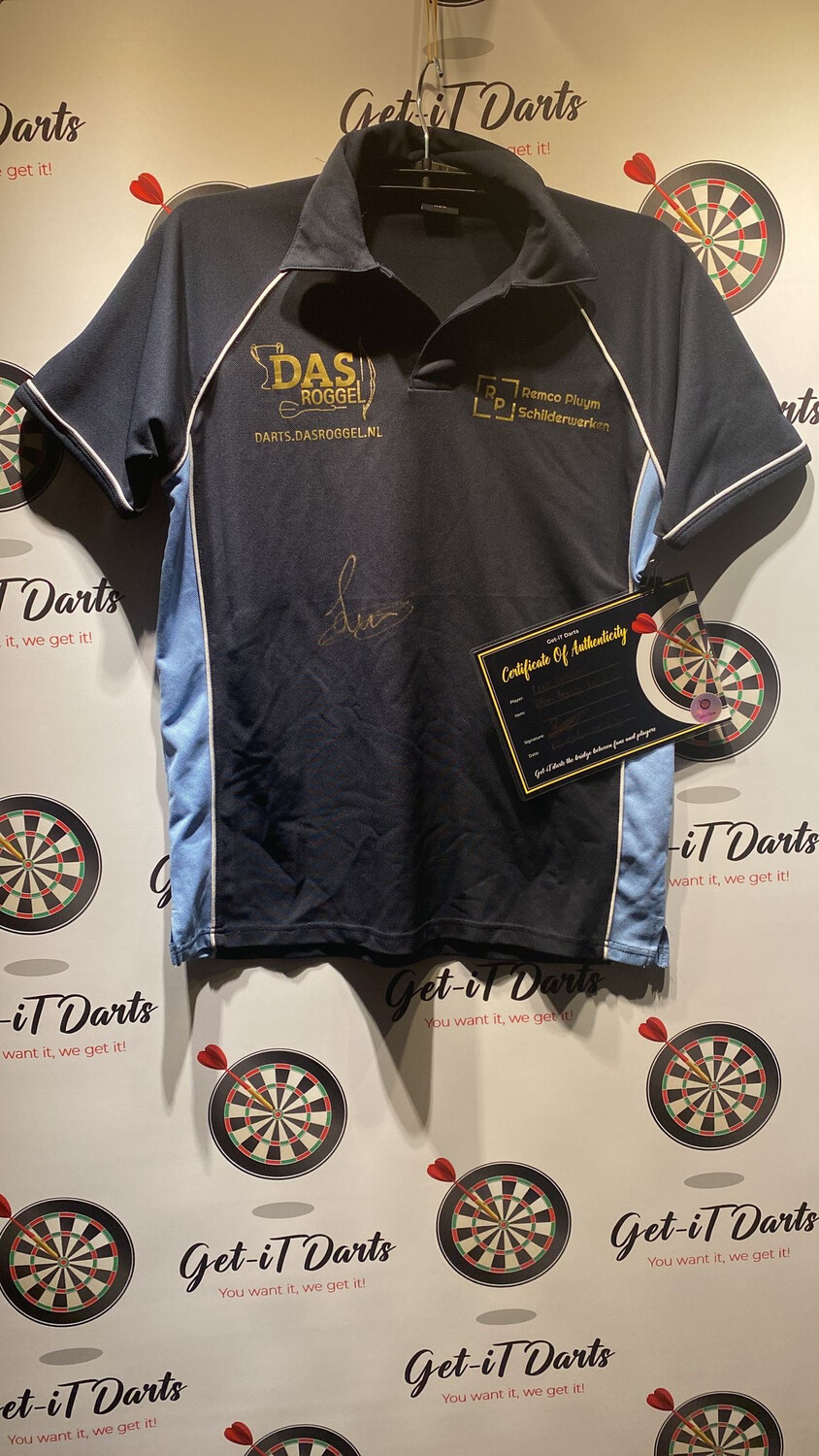 Luc Peters Match Used Shirt Pro Tour