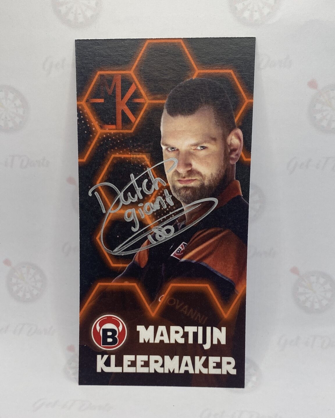 Martijn Kleermaker Signed Playercard