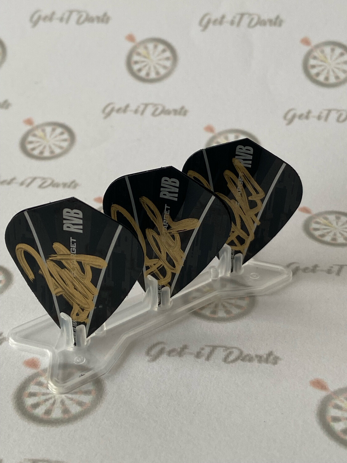 RvB Signed Flights Target Kite Black