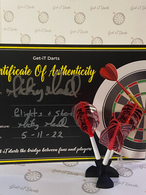 Mickey Mansell Match Used Setup