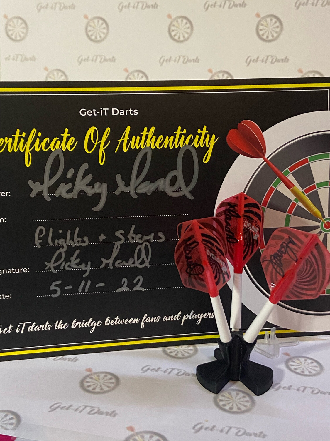 Mickey Mansell New Setup Signed