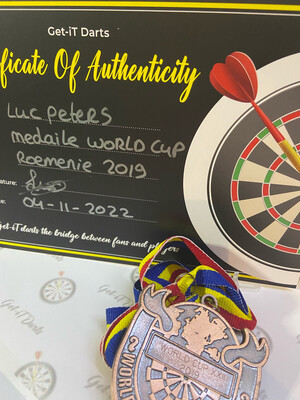 Luc Peters Medaille World Cup Roemenië 2019