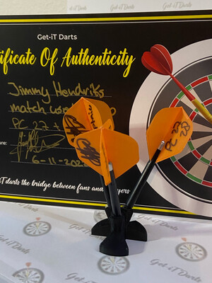 Jimmy Hendriks Match Used Setup