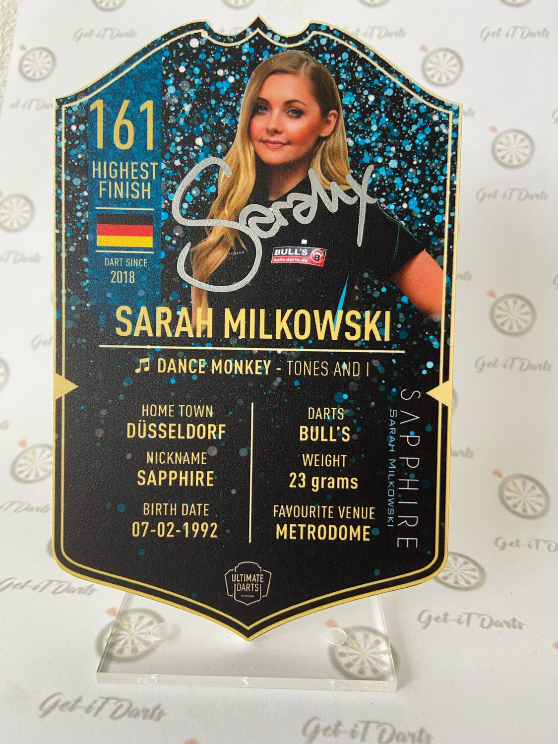 Sarah Milkowski Ultimate Card Signed