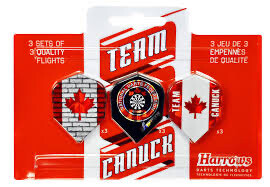 Canadian Flights, Harrows 3 Sets Canadian Flights, Harrows 3 Sets