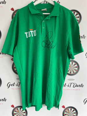 Raymond van Barneveld Toto Polo gesigneerd