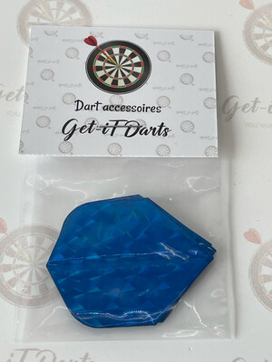 Flights metallic blue