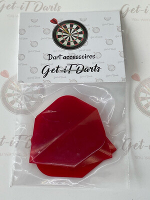 Flights poly red transparent