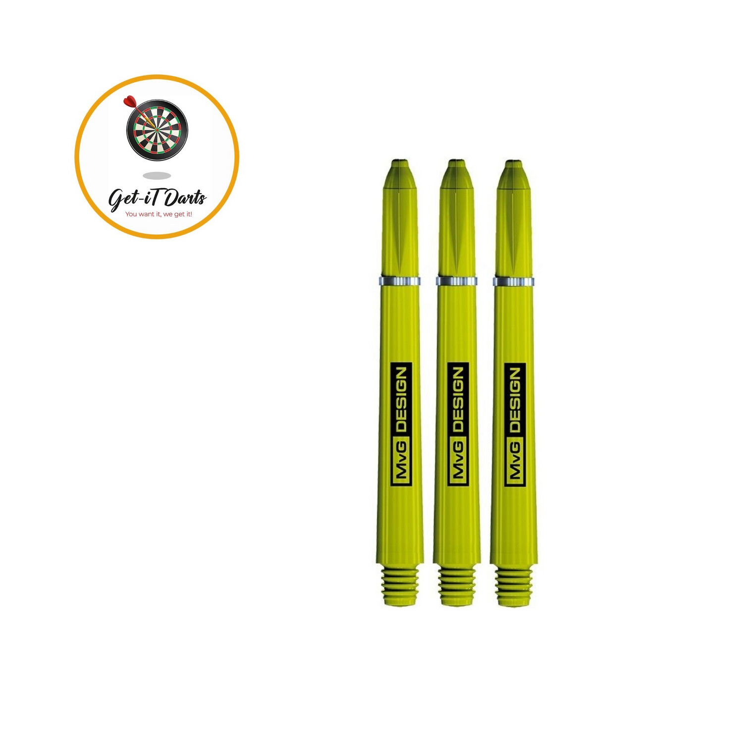 Winmau shafts Mvg design green 48,5mm