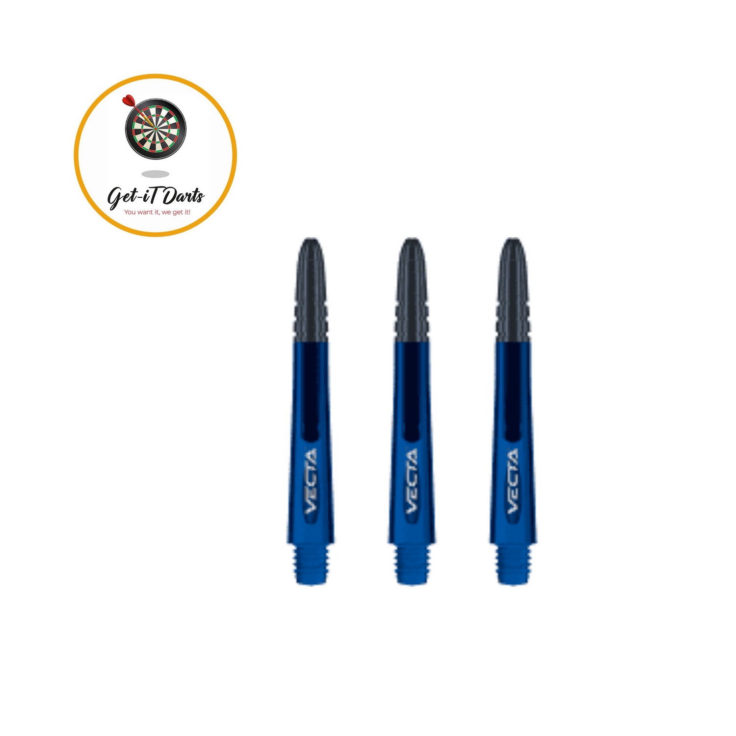 Winmau shafts Vecta blue 40mm