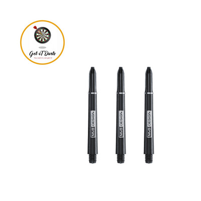 Winmau shafts Mvg design black 48,5mm