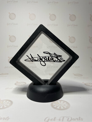Flight Display Signed By  Kim Huybrechts Black