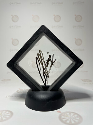 Flight Display Signed By  Co Stompe Black