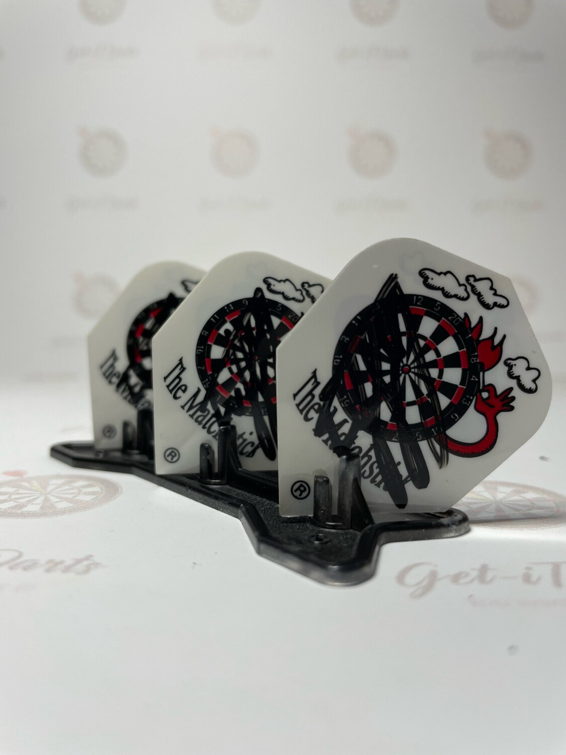 Co Stompe signed flights 'the matchstick'