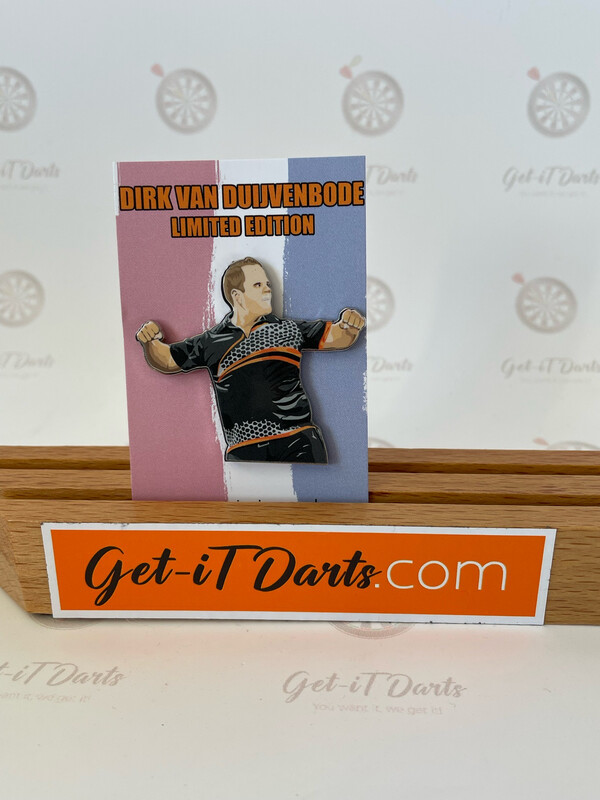 Dirk van Duijvenbode darts pin