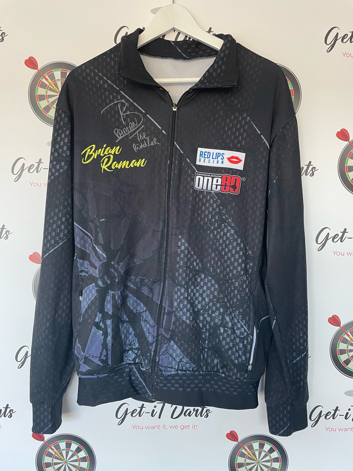 Brian Raman worn Jacket, signed