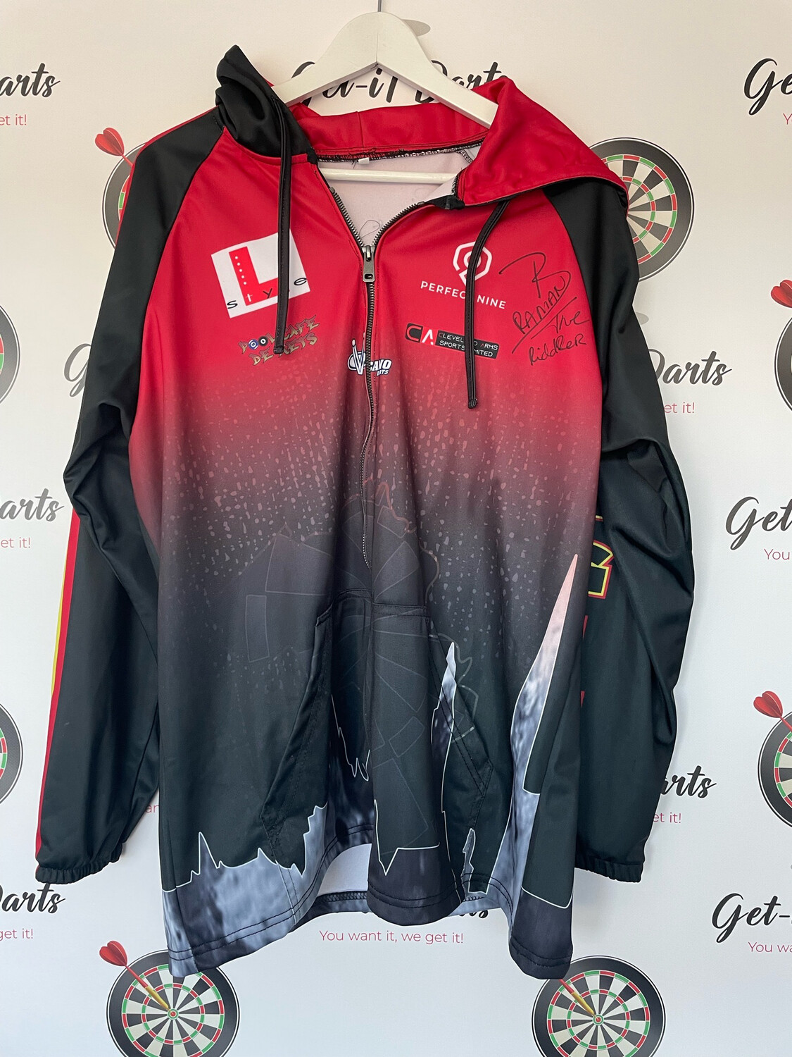 Brian Raman jacket, signed