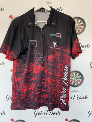 Brian Raman match used shirt season '22
