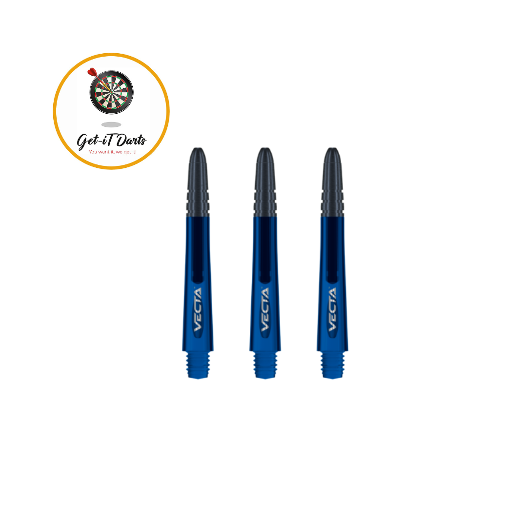 Winmau shafts vecta short blue