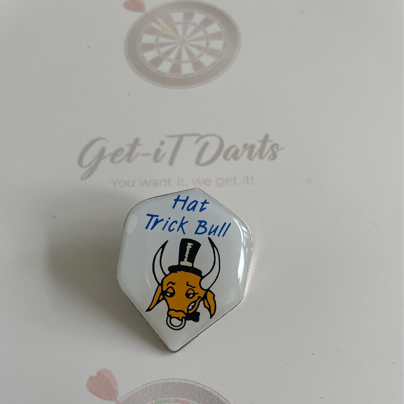 Pin 'hat trick bull'
