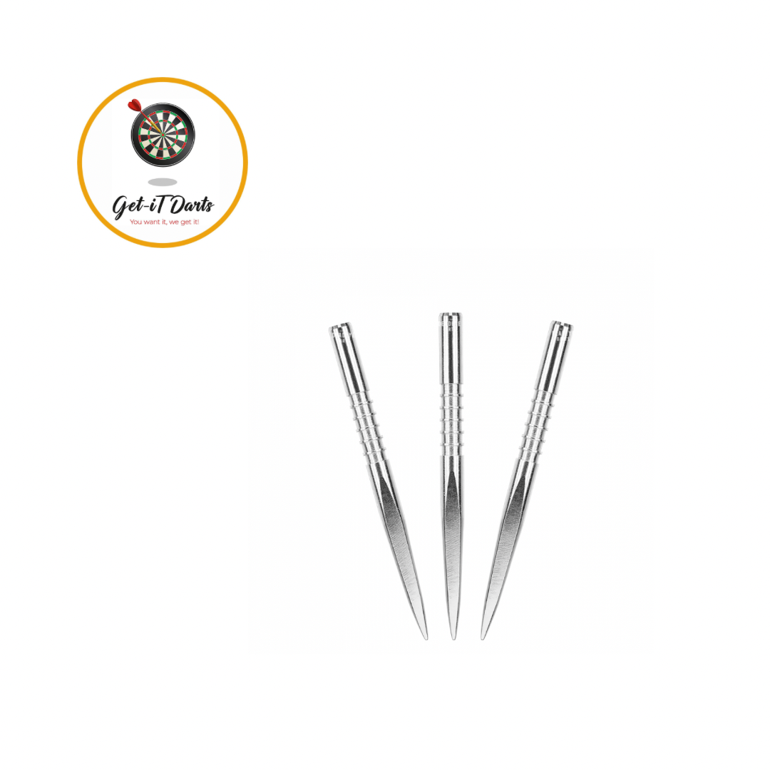 Target fire edge silver grooved 32mm