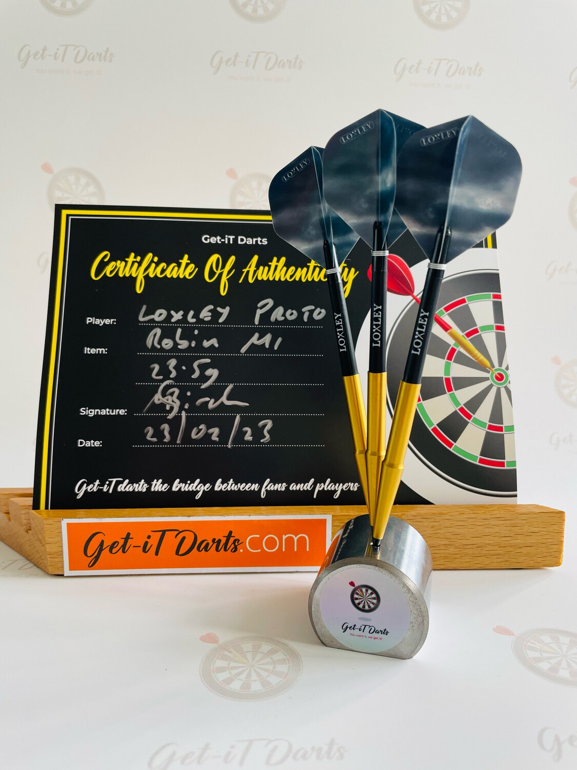 Loxley Prototype Darts Robin 'Gold' 