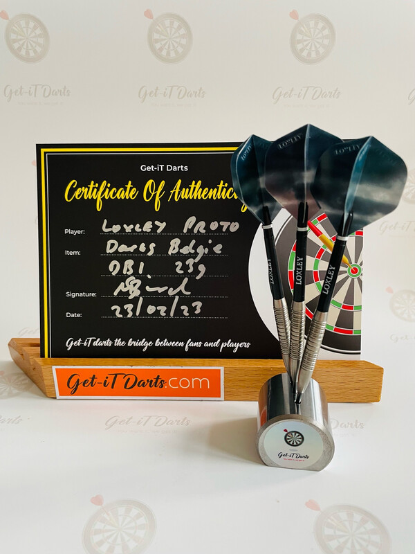 Loxley Prototype darts 'Darts Belgie, DB1'