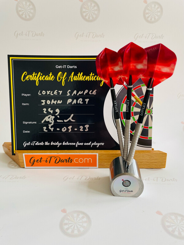 Loxley Prototype Darts, 'John Part' 24 gram